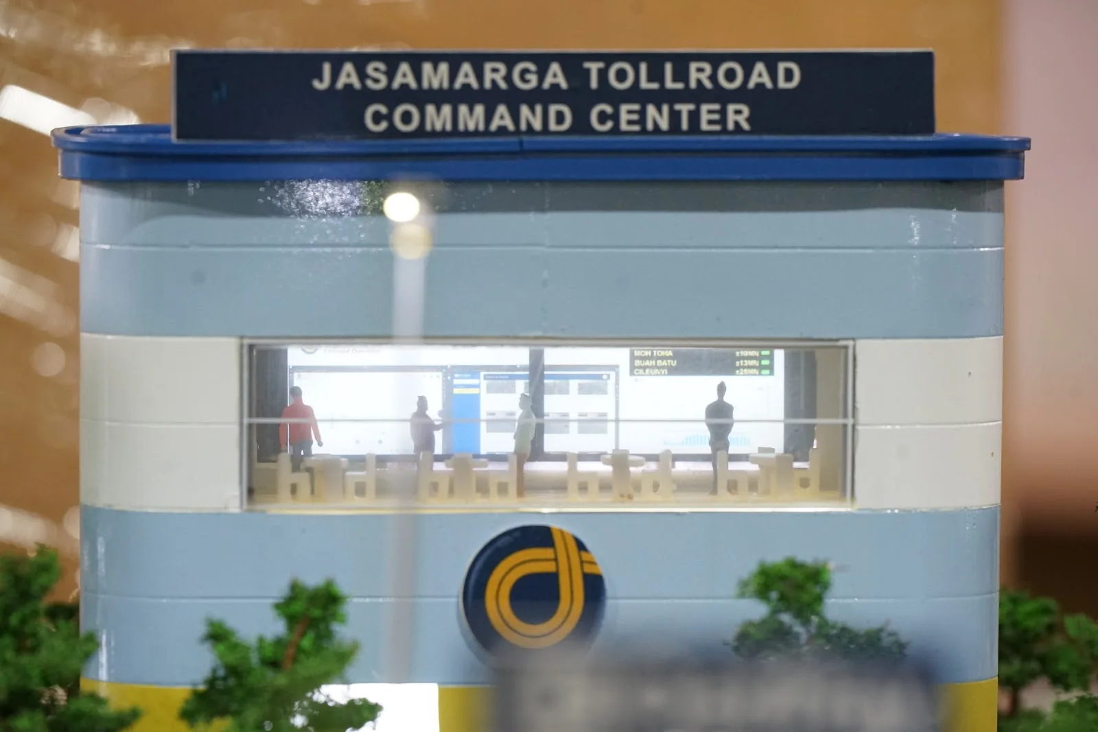 Jasa Marga command center model.